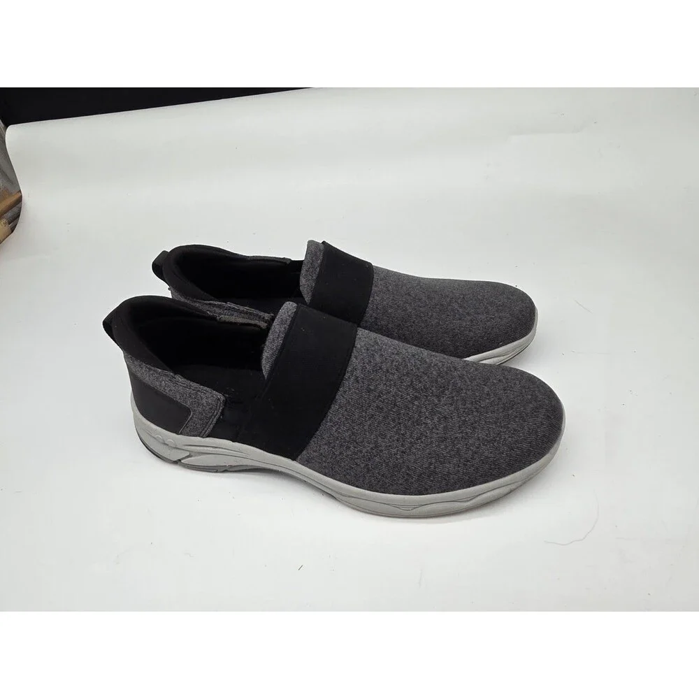 Ryka Shoes Faye Size 10 Gray Slip On Sneakers Comfort Shoes